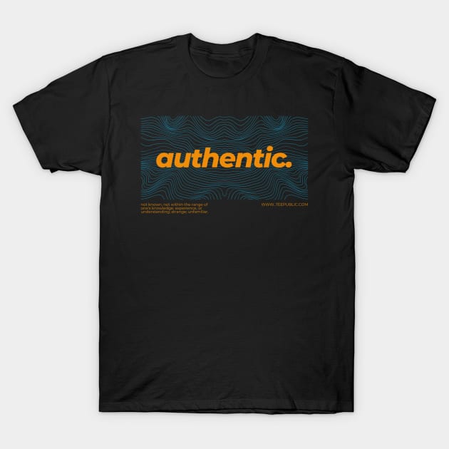 authentic T-Shirt by bahullah_art